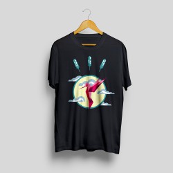 Camiseta estampada Colibrí