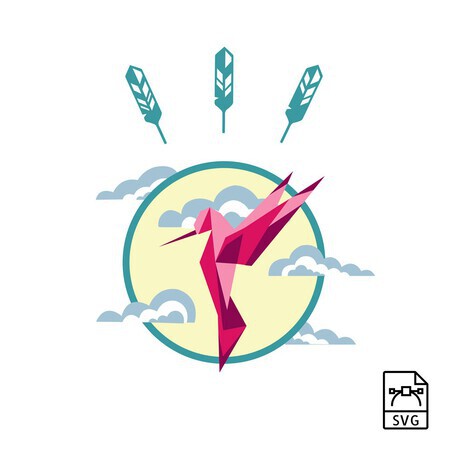 Colibrí - Gráfico vectorial