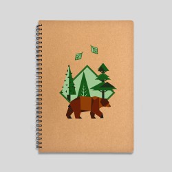 Cuaderno Oso pardo