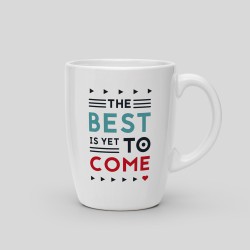 Taza «Lo mejor está por venir»